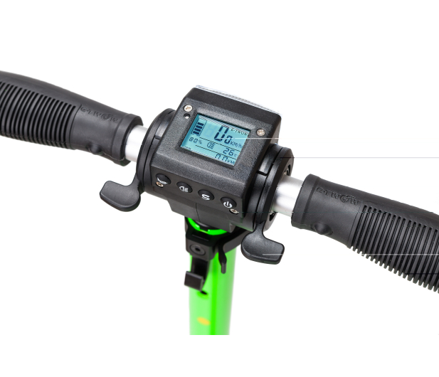 SKYMASTER Hulajnoga Elektryczna zielona - 1433731 - zdjęcie 5
